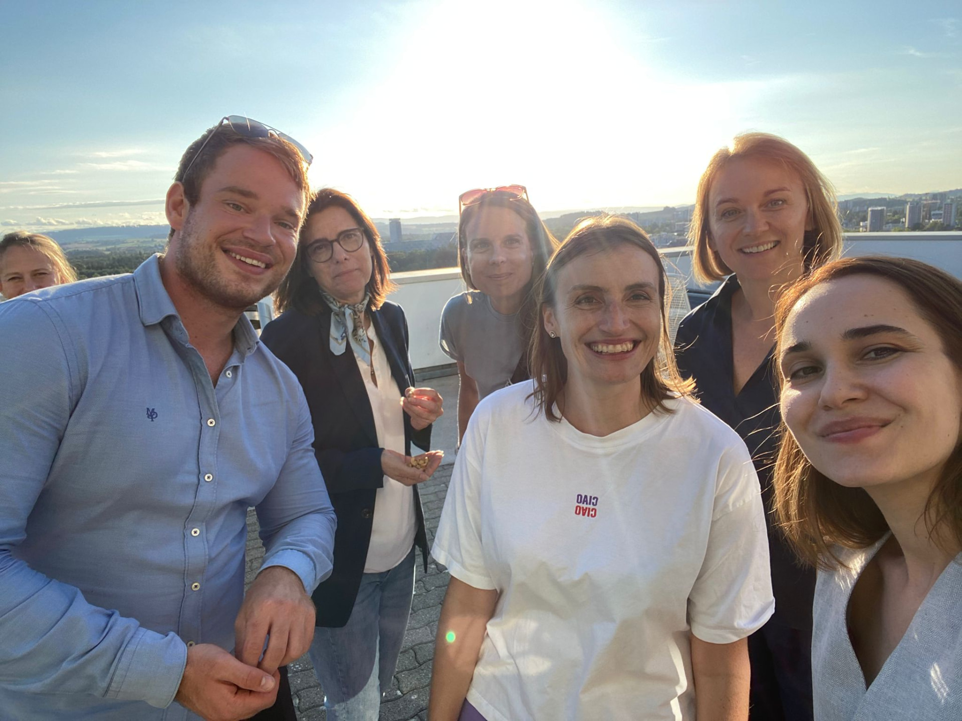 Brain Health Challenge team at the World Brain Day 2025 event in Bern