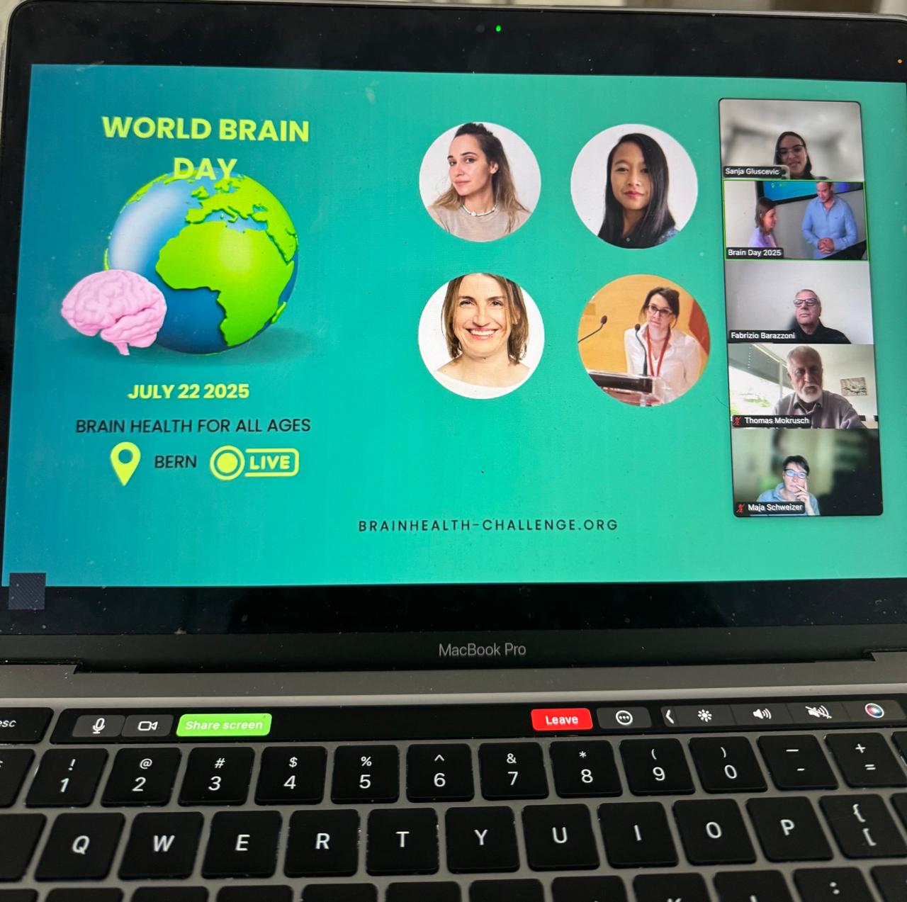 World Brain Day 2025 live stream — speaker panel and global participants
