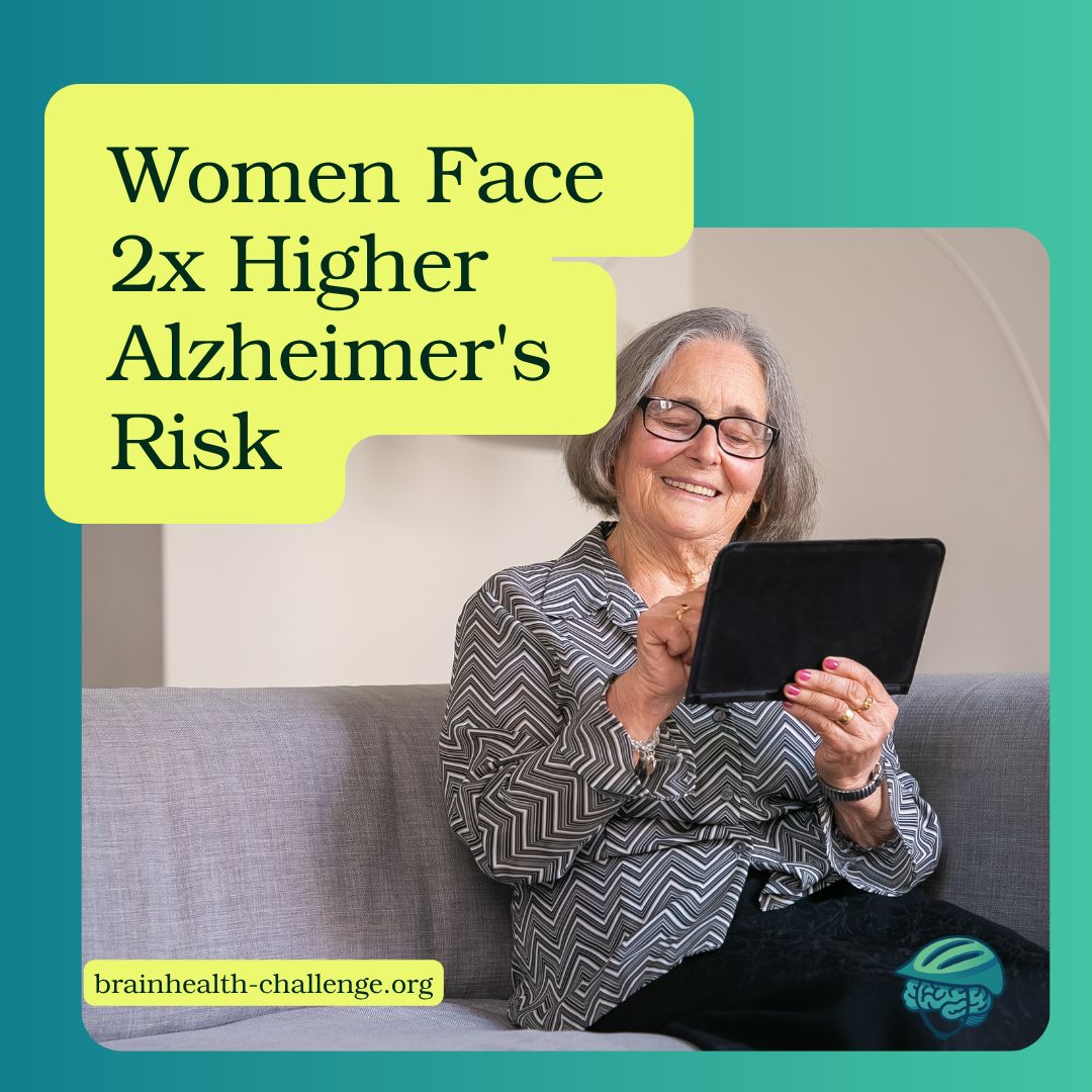 Women face 2× higher Alzheimer's risk